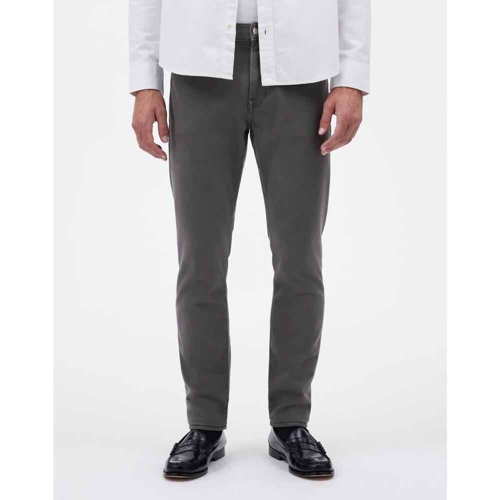 NWOT Madewell Men's The Athletic Allday Slim Fit Pant Thunder Cloud Size 38x30